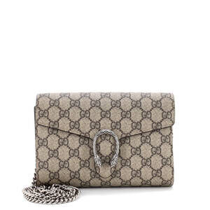Gucci Dionysus Chain Wallet Gg Coated #240421G13B